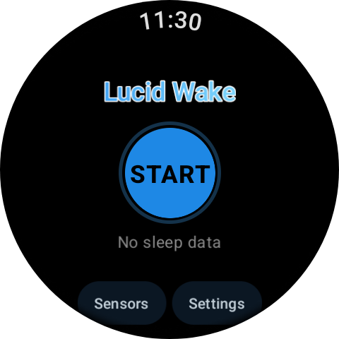 Launch Lucid Wake on Watch